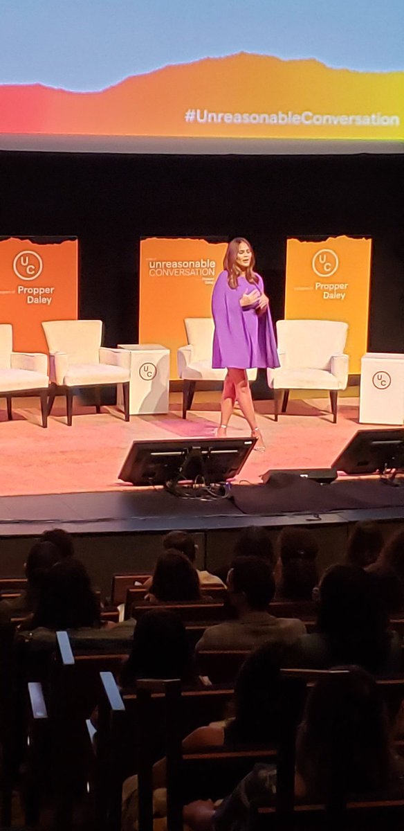 Important: @chrissyteigen on ending a pregnancy that wasn't viable &amp; endangered her life -- and how she thought of it as a miscarriage, not an abortion. This was me too (different issue, same result). I also never put 2&amp;2 together until recently. #UnreasonableConversation
