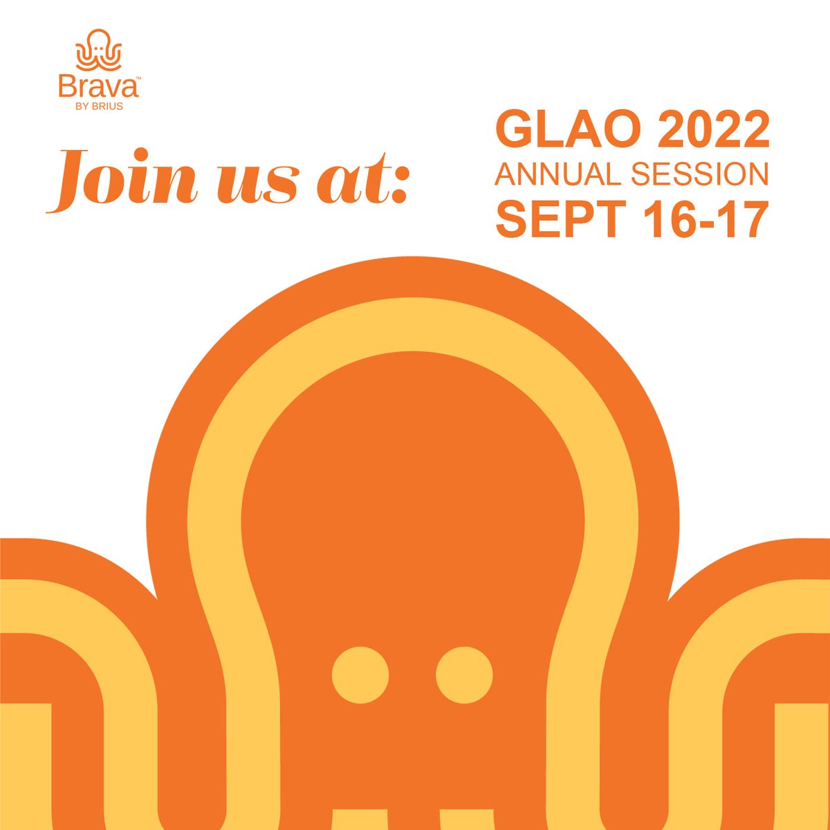 BRIUSofficial's tweet photo. Attending GLAO 2022?! Rock Your Smile with Brius Technologies and experience Brava by Brius at Booth #108. https://t.co/grazGZOFyH