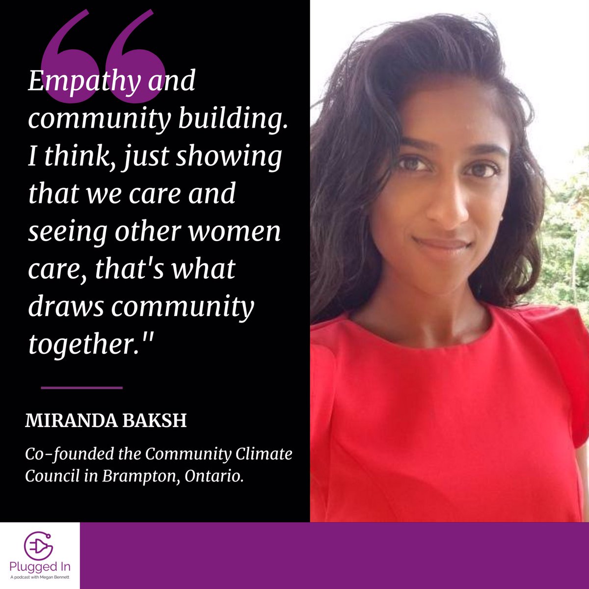 On the latest pod episode <a href="/mirandab1001/">Miranda Baksh, M.E.S</a> shares the origin story of the <a href="/peelclimate/">Community Climate Council</a> council. Spoiler alert: it’s Climate Feminism in action. 

Tune in for inspiration on climate solutions that feel good in our bodies. 💜

#climatefeminism #allwecansave bit.ly/3Lk5zWb