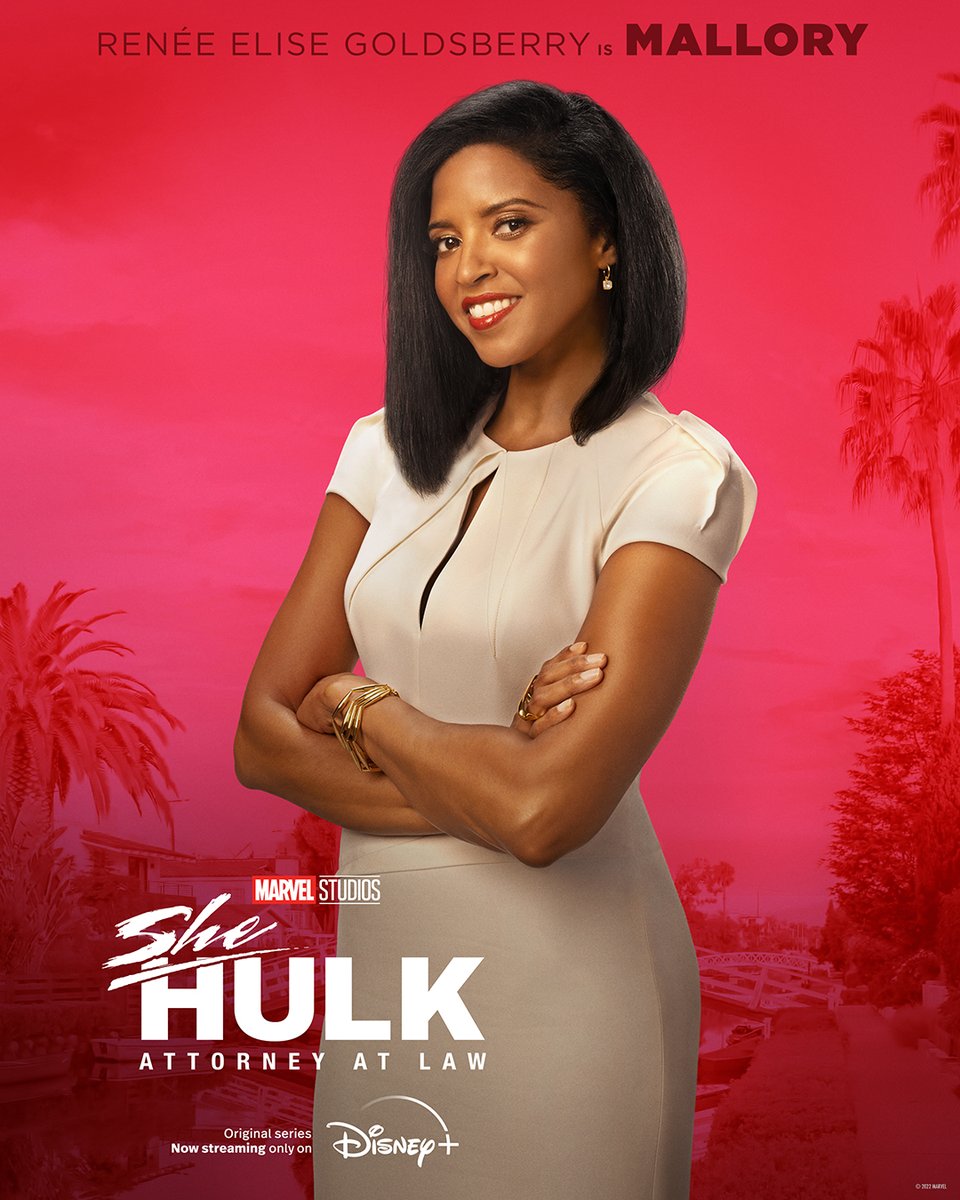 Meet Mallory Book aka top lawyer at GLK&amp;H aka impeccably dressed attorney aka Jen Walters' new ...friend? #SheHulk
