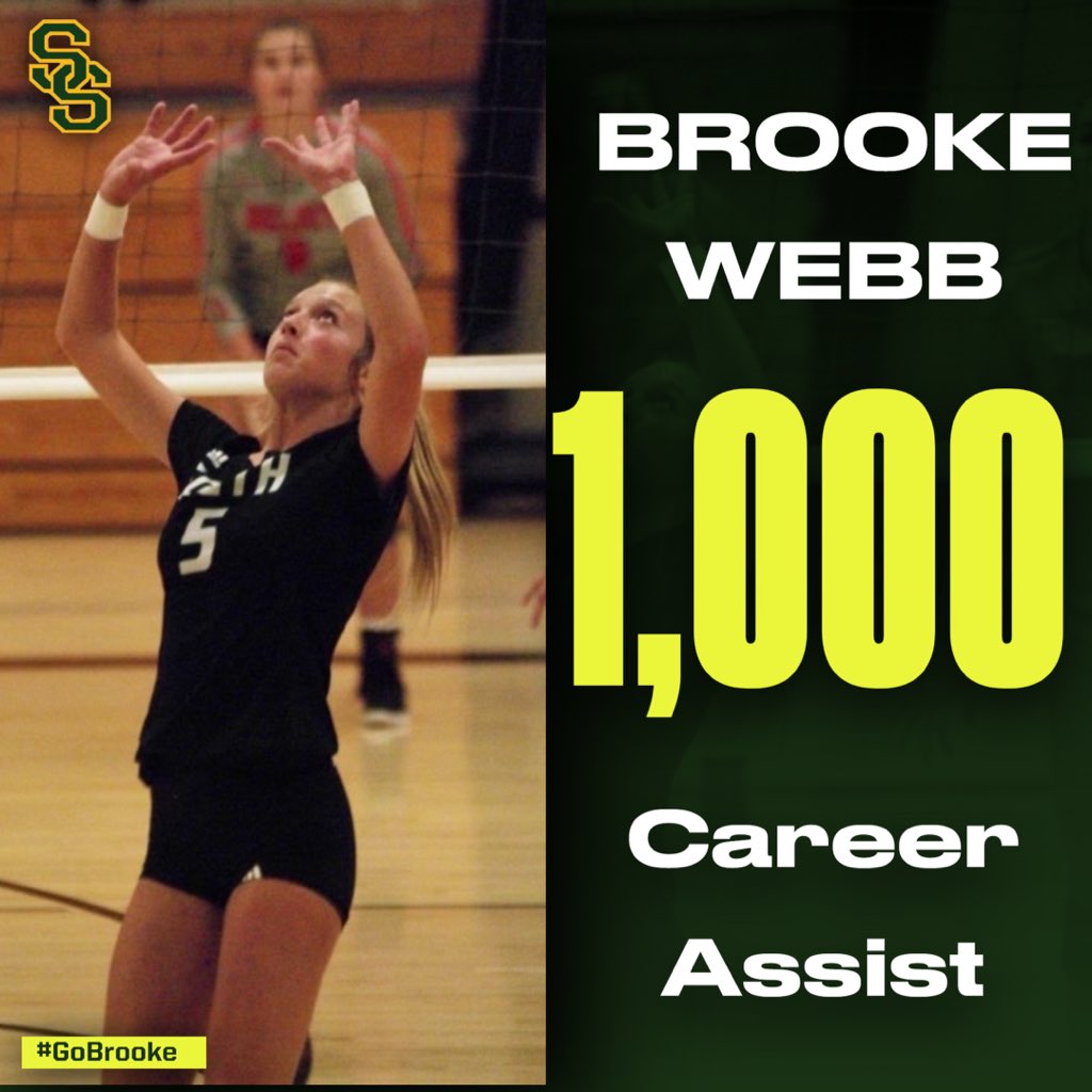 salina_southvb's tweet photo. @brookelyn_webb has hit 1,000 Career Assist! We are proud of you! @calfee_kc @SouthCougars @KansasPregame @sportsinkansas https://t.co/GTCo8EDzB2