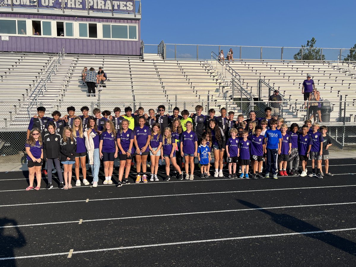 Thx to PRAA for coming out to support our soccer team ⁦<a href="/prhs_athletics/">Porter Ridge Athletics</a>⁩ ⁦<a href="/PorterRidgeHSNC/">Porter Ridge High School</a>⁩