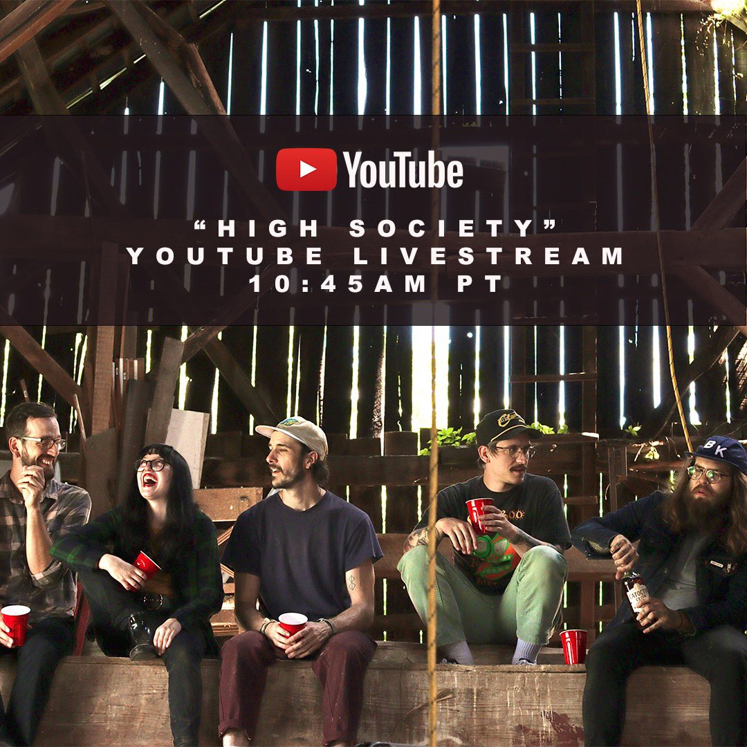 Christian will be going live tomorrow at 10:45am PT / 1:45pm ET to talk all about our new single “High Society” before the video premieres! Set your alarm and come hang! 
found.ee/highsocietylive