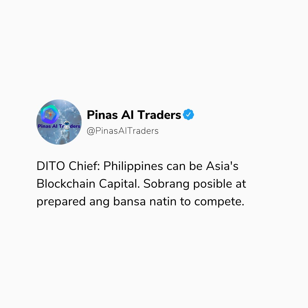PinasAITraders's tweet photo. It's possible!! ๐ต๐ญ๐๐ผ
#royalq #huobi #huobiglobal #binance #crypto #robot #buy #sell #philippines #pinoytraders #PinasAITraders #AI #ArtificialIntelligence #trading #quantitativetrading #automated #fastandsecure #royalqphilippines #business #cryptocurrency #technopreneur https://t.co/SZ98r5Nbdo
