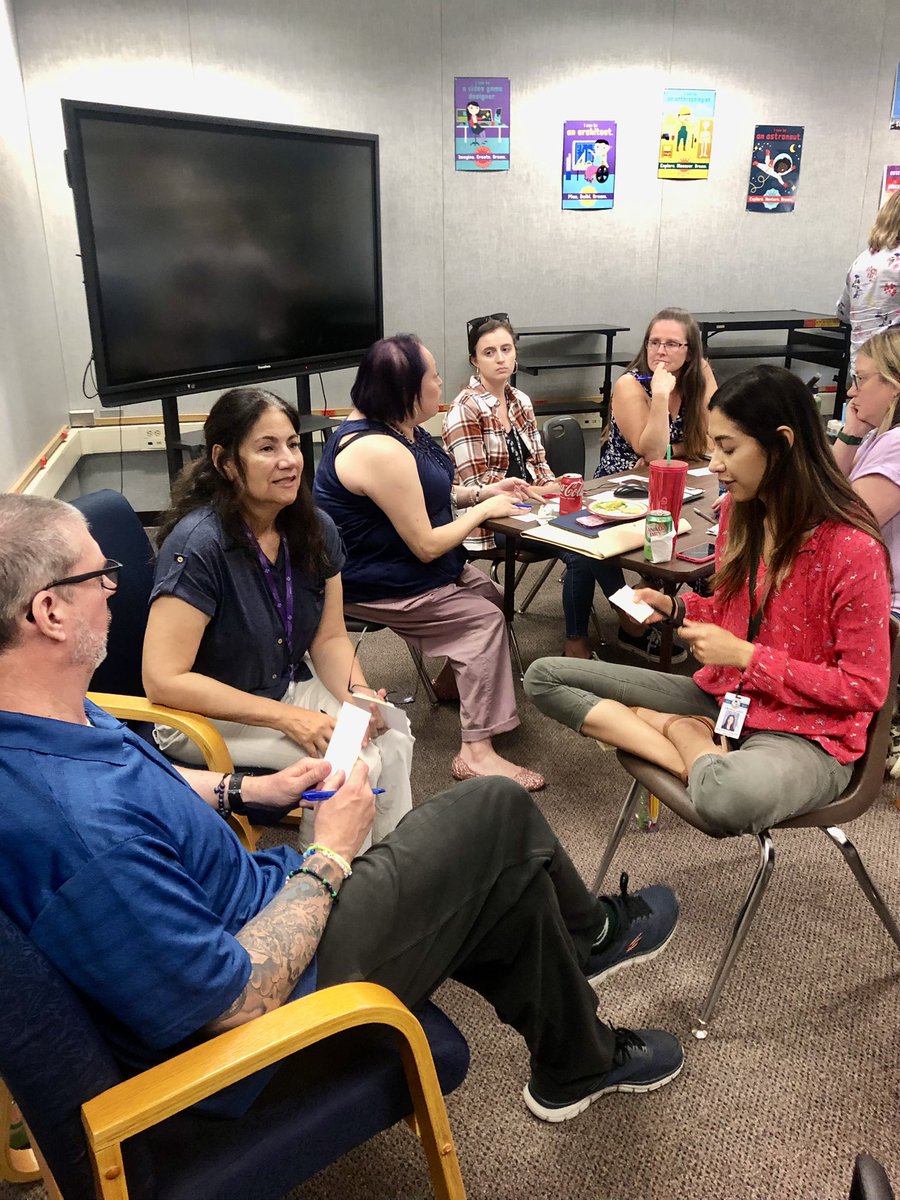 princpayne's tweet photo. Lots of celebrations, highlights, sharing, learning, identifying challenges and solutions during McAuliffe’s Launch Party!!!  A truly committed staff….the best on the planet!  #WeArePBV #mcauliffeexplorers #bettertogether #toinfinityandbeyond https://t.co/seYvLTQoTn