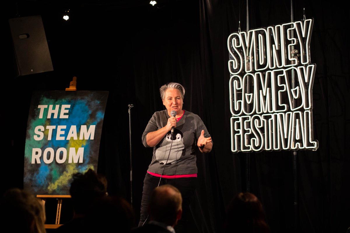 Luke_Steller (@steller_luke) on Twitter photo Last STEAM Room Science Comedy Show we had the incredible <a href="/DrMichellePower/">Michelle Power 🏳️🌈🦇</a> from <a href="/mqnatsci/">Macquarie University School of Natural Sciences</a> and <a href="/QueersInScience/">QueersInScience</a> perform to 500 people at <a href="/Syd_Comedy_Fest/">SydneyComedyFestival</a>!
It's so inspiring seeing an Assoc Professor show the humility and curiosity to try something daring and learn new skills! Last STEAM Room Science Comedy Show we had the incredible <a href="/DrMichellePower/">Michelle Power 🏳️🌈🦇</a> from <a href="/mqnatsci/">Macquarie University School of Natural Sciences</a> and <a href="/QueersInScience/">QueersInScience</a> perform to 500 people at <a href="/Syd_Comedy_Fest/">SydneyComedyFestival</a>!
It's so inspiring seeing an Assoc Professor show the humility and curiosity to try something daring and learn new skills!
