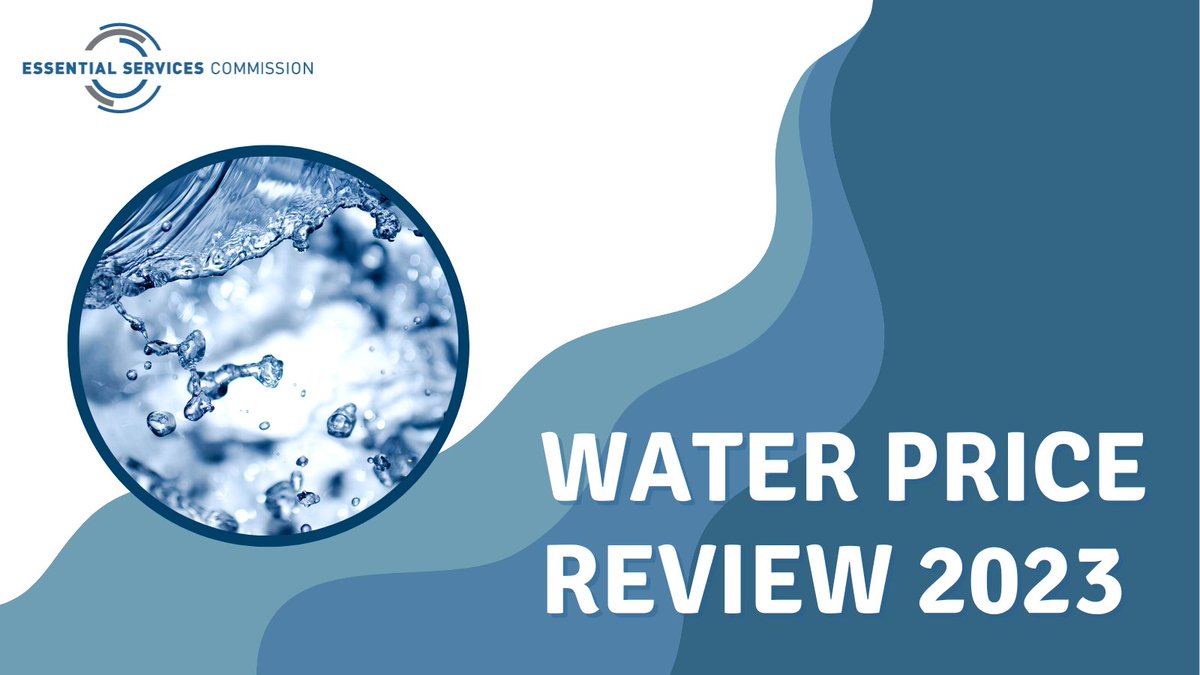 EssentialVic's tweet photo. We will soon 🔎assess the proposals from 14 water businesses on 💧water prices to apply from 1 July 2023. From early October, we will open consultation on these submissions to inform our decision-making process. 
For more ℹ️ information, visit ➡️ https://t.co/ql6D4CewRo https://t.co/iOoH3kaxGW