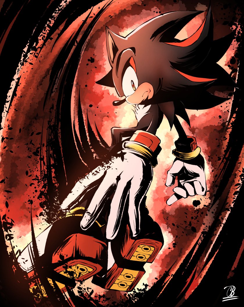 cbotakuarts on X: Shadow the Hedgehog (Sonic the Hedgehog)  #SonicTheHedeghog #shadowthehedgehog #art #fanart   / X