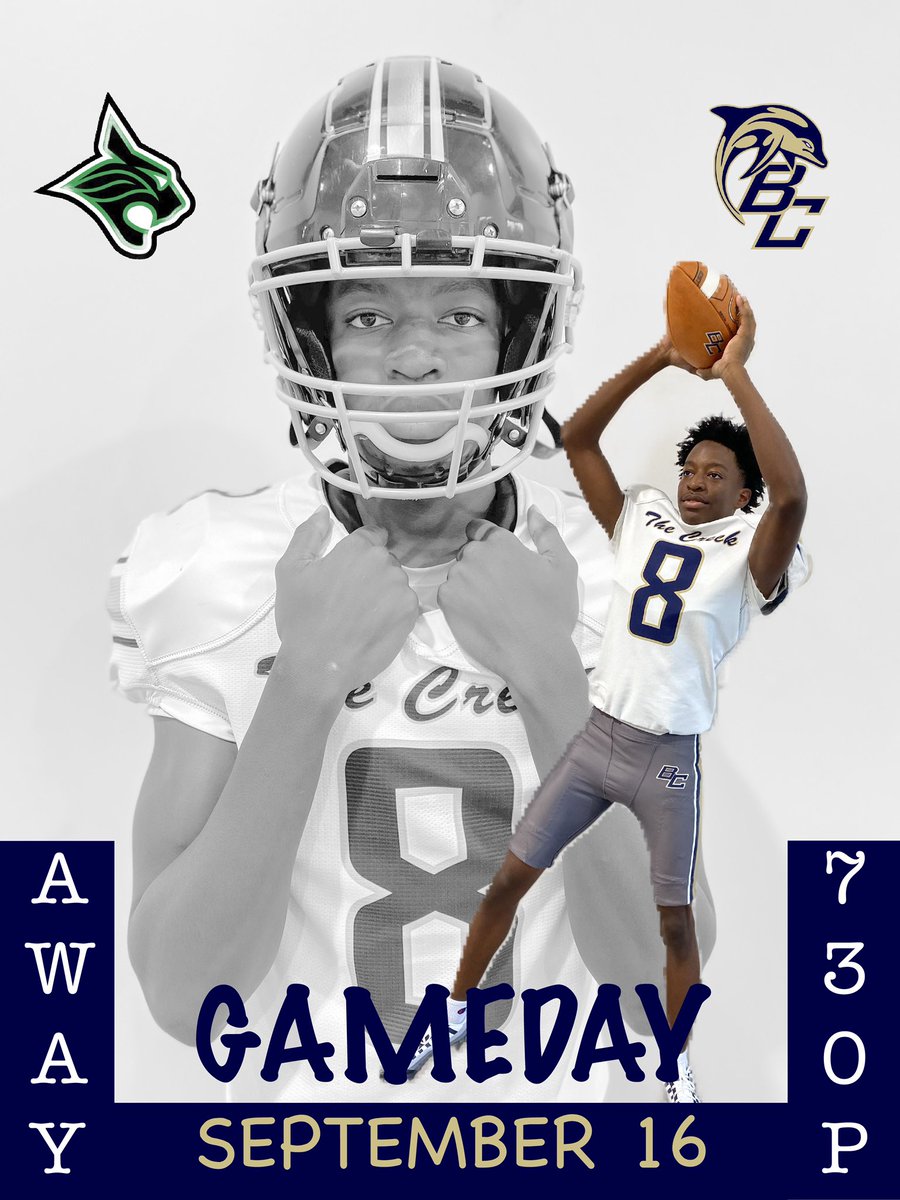 Road Trip! Bluffton vs The Creek! Kick-Off at 7:30pm