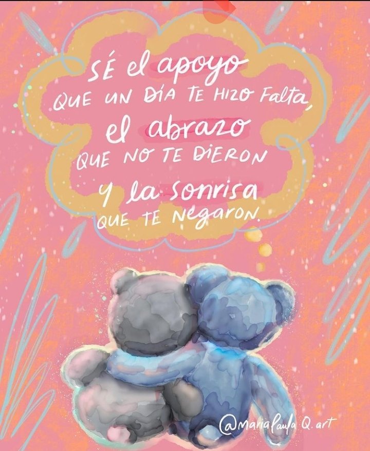 Sé el apoyo.... 🦋
#FelizViernesATodos ☕💋