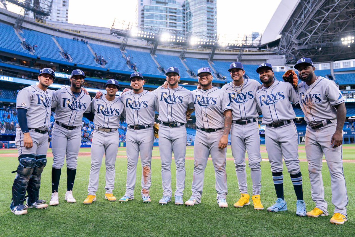 Latino power... <a href="/RaysBaseball/">Tampa Bay Rays</a>