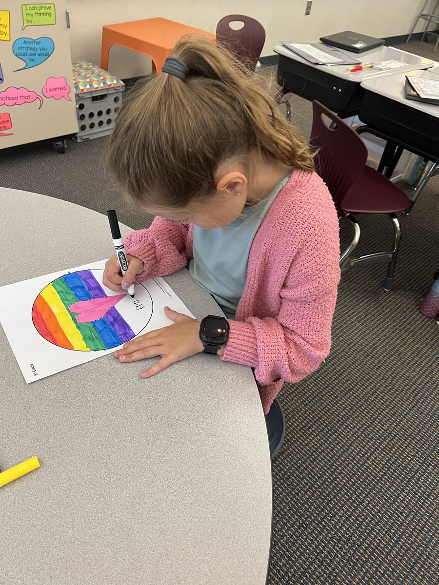 Celebrating a full jar of pom poms with some free choice time! Including some dot making for International Dot Day today! ❤️
