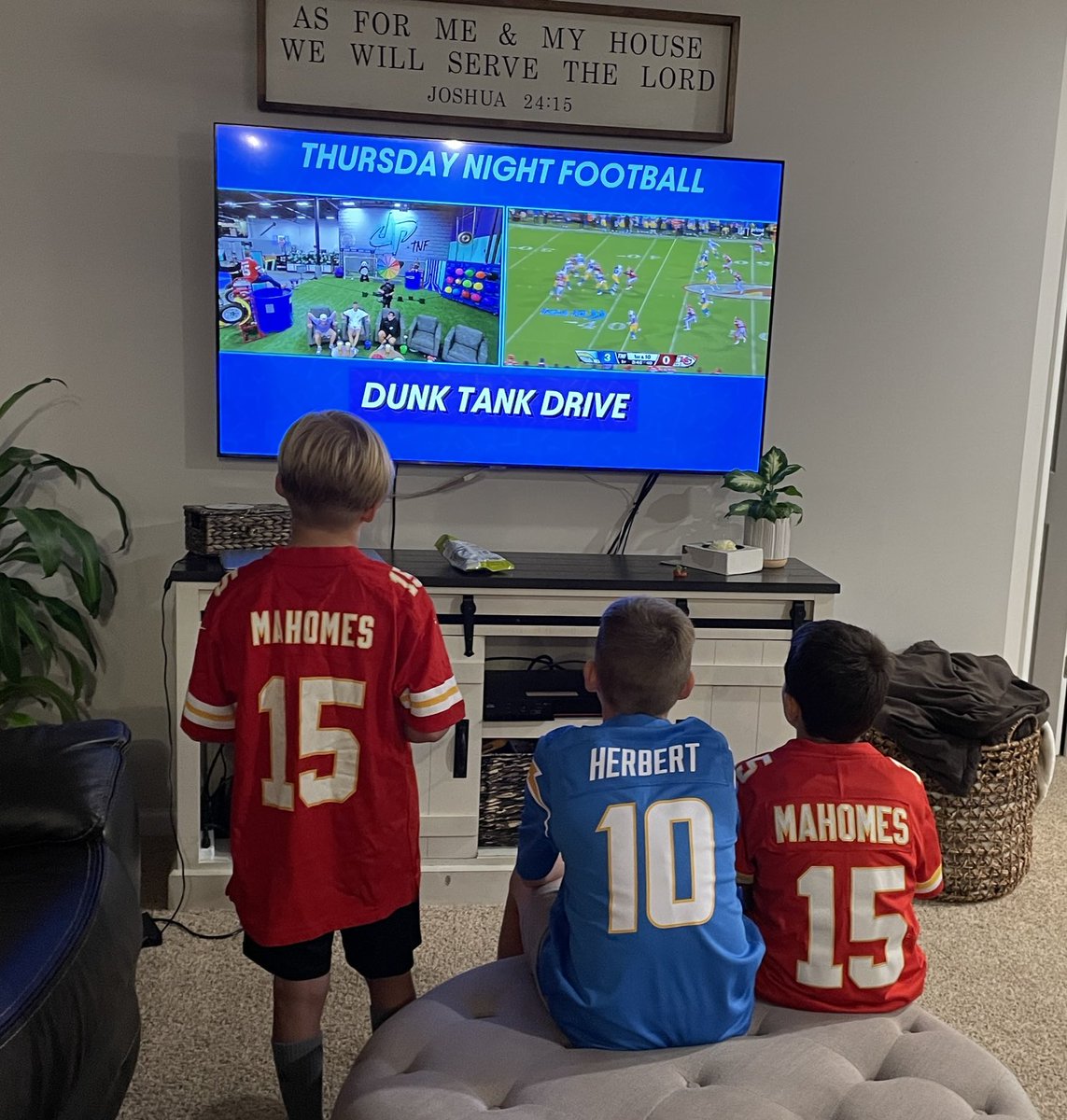 Best of both worlds!!!  Thursday Night Football AND Dude Perfect!!!  #TNFDudePerfect