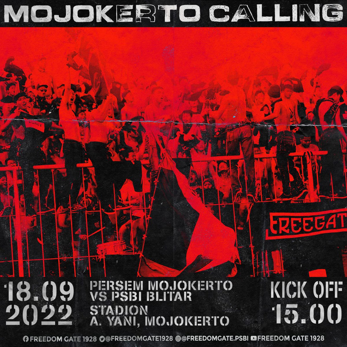 freegatexpsbi's tweet photo. MOJOKERTO CALLING 🚨
Info pendaftaran melalui @psbifanshop
Jl. Muria No. 16 Kota Blitar. Estimasi biaya 50rb/orang. Pendaftaran ditutup pada hari sabtu tanggal (17/9) atau jika kuota sudah penuh.
CP : 082244304619
#psbiblitar #freedomgate #semuakarenacinta https://t.co/Xr3njxpWds