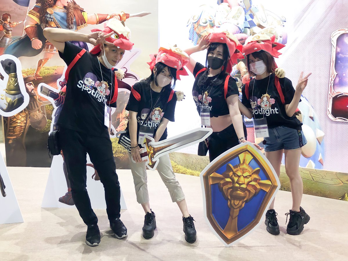 AltoTanaka's tweet photo. -東京ゲームショウ2022-
2日目です✨SPOTLGHIIT NETWORKさんブースでお待ちしてます!!(またこの姿でw)パンチングマシンやボール投げで遊べます♪(景品もあるよ)是非お立ち寄りください☺️
#TGS2022 #東京ゲームショウ #東京ゲームショウ2022 #文明と征服 #モリデン #spotlightnetwork https://t.co/pxBlDmnGR9