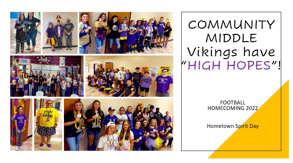 BedCoSchools's tweet photo. #CommunityMiddleSchoolโs hometown spirit day was a hit, and the winners showed up big! #SchoolSpirit #BedfordCountySchools https://t.co/BDomgU66pf