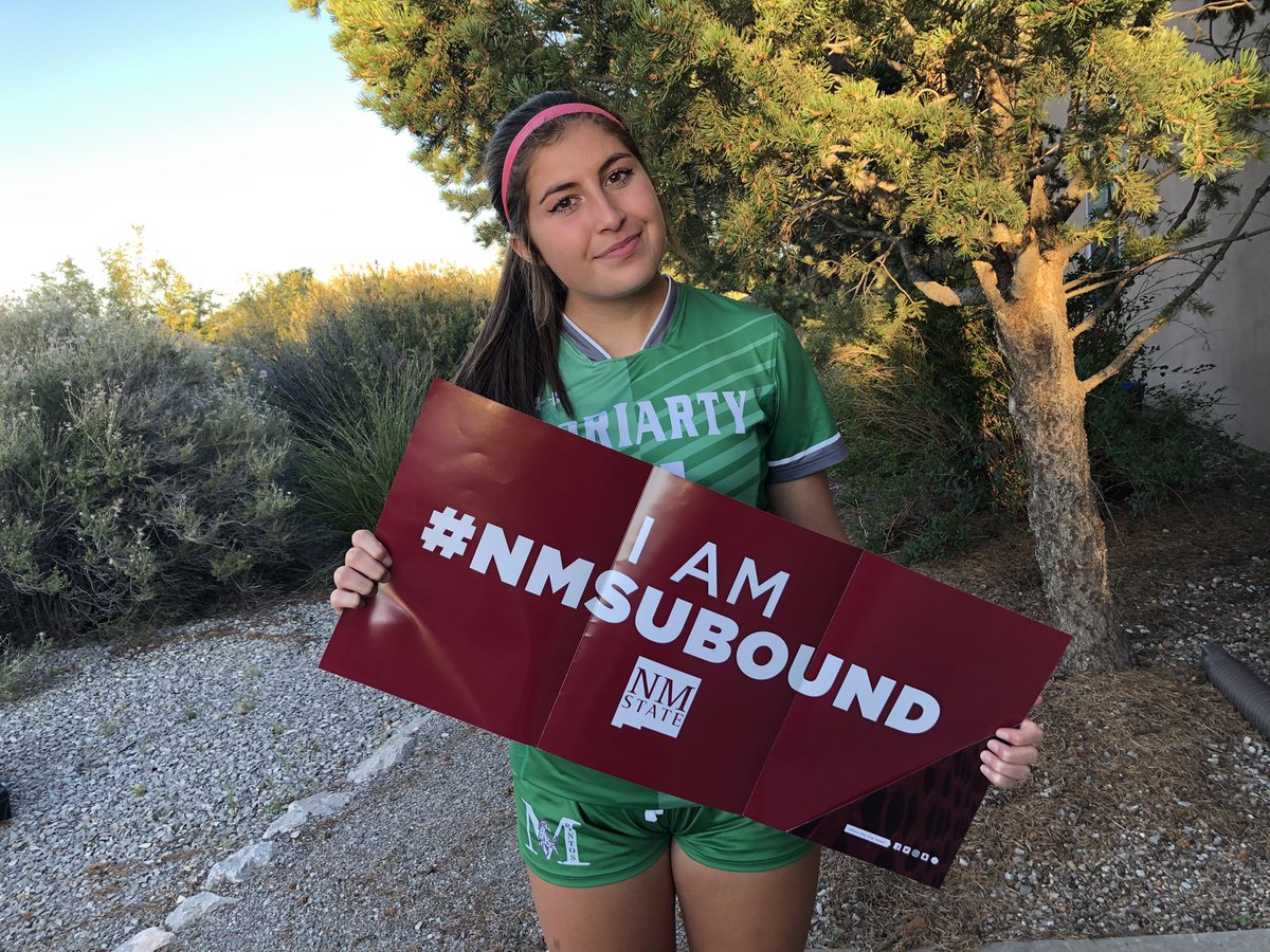 ToddBibiano's tweet photo. Congrats to our amazing daughter!!Official acceptance letter today from @NMSU #NMSUBound https://t.co/x5vwUr2goU