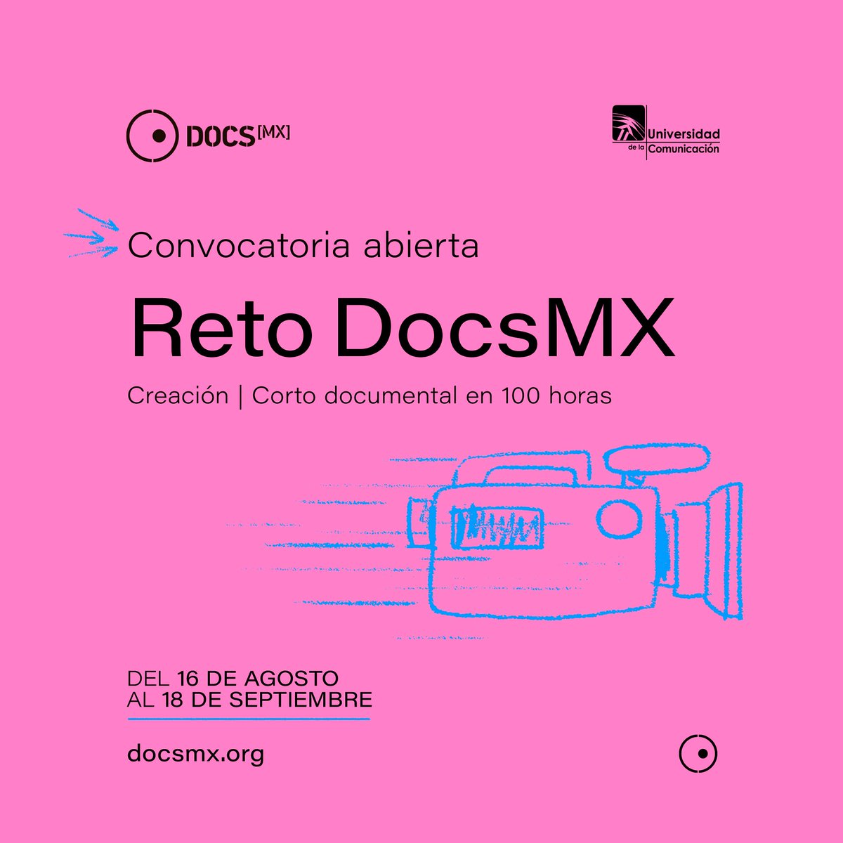 DocsMX's tweet photo. ¡Últimos días para aceptar el desafío!
Inscríbete al #RetoDocsMx 2022. ➡️ https://t.co/nVW7V3e66N https://t.co/SWgqHbVNh0