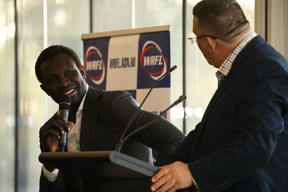 A fantastic morning celebrating the fourth annual TIV Division 1 Grand Final breakfast. 

Majak Daw was the special guest and we also heard from both Altona and Werribee Districts ahead of tomorrow’s big game.

#WestIsBest