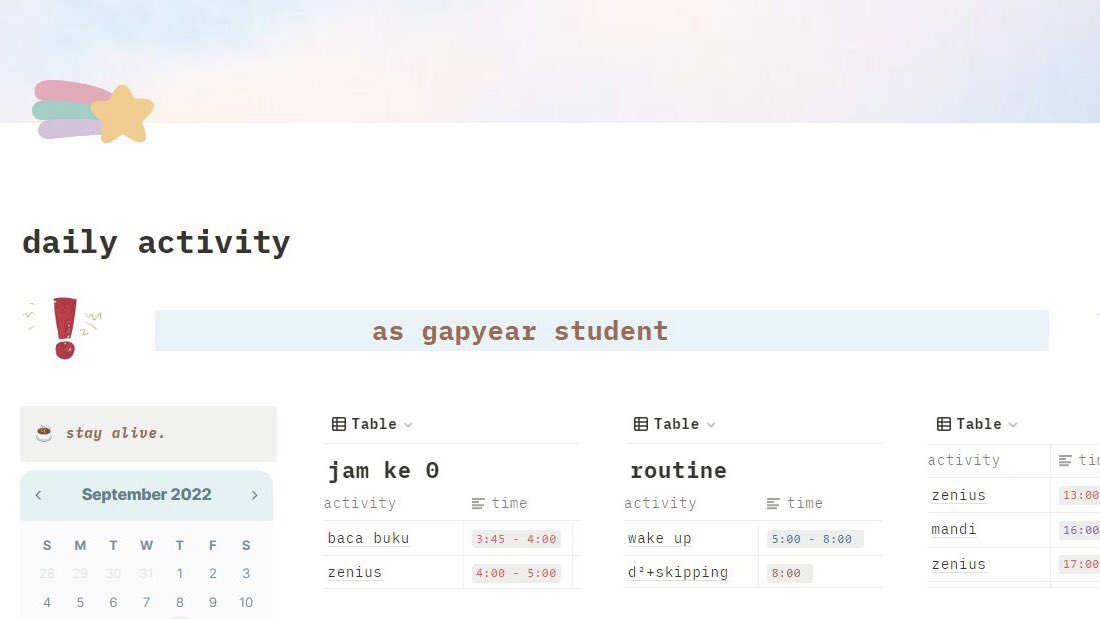 hellsxnki's tweet photo. notion template that I use to increase my productivity!! https://t.co/owQi7yiHyh