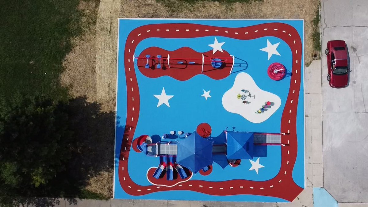 Grissom_MCS's tweet photo. Our adaptive playground is ready for play! https://t.co/ux94wlXS2C