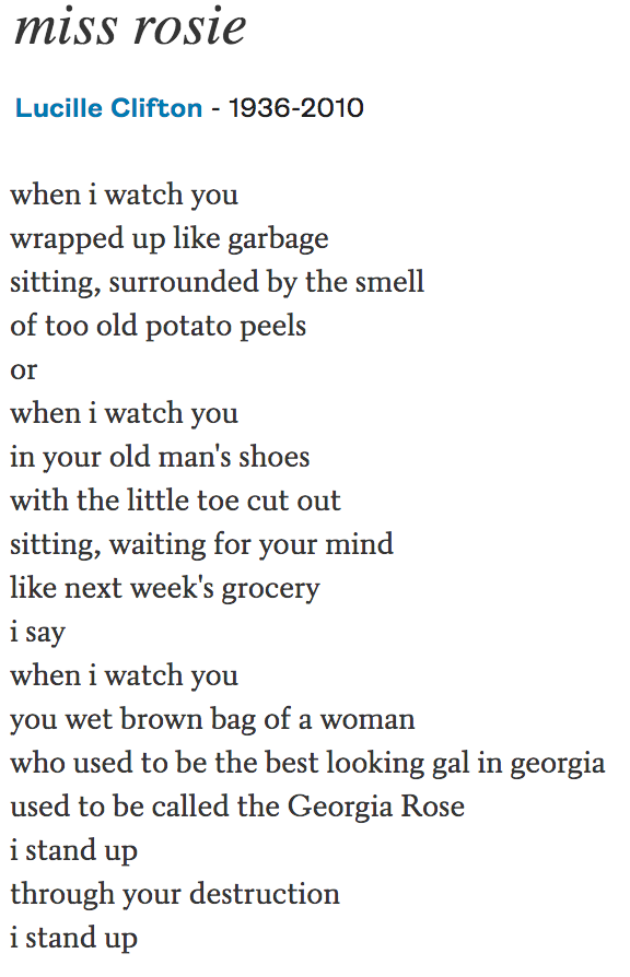 nettieb's tweet photo. For this image, I re-interpreted text from a favorite poem of mine by Lucille Clifton. https://t.co/fmVhhJmrl0