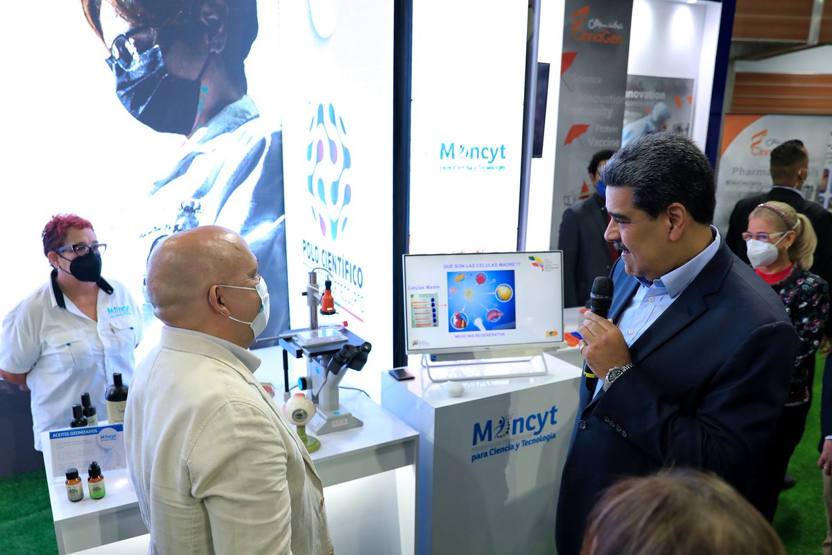 Es impresionante lo que pudimos ver en la ExpoFeria Científica, Tecnológica e Industrial Irán - Venezuela, que se desarrolla en el Poliedro de Caracas, con los proyectos, las soluciones y los inmensos avances de ambos países. ¡Hermandad y cooperación profunda!