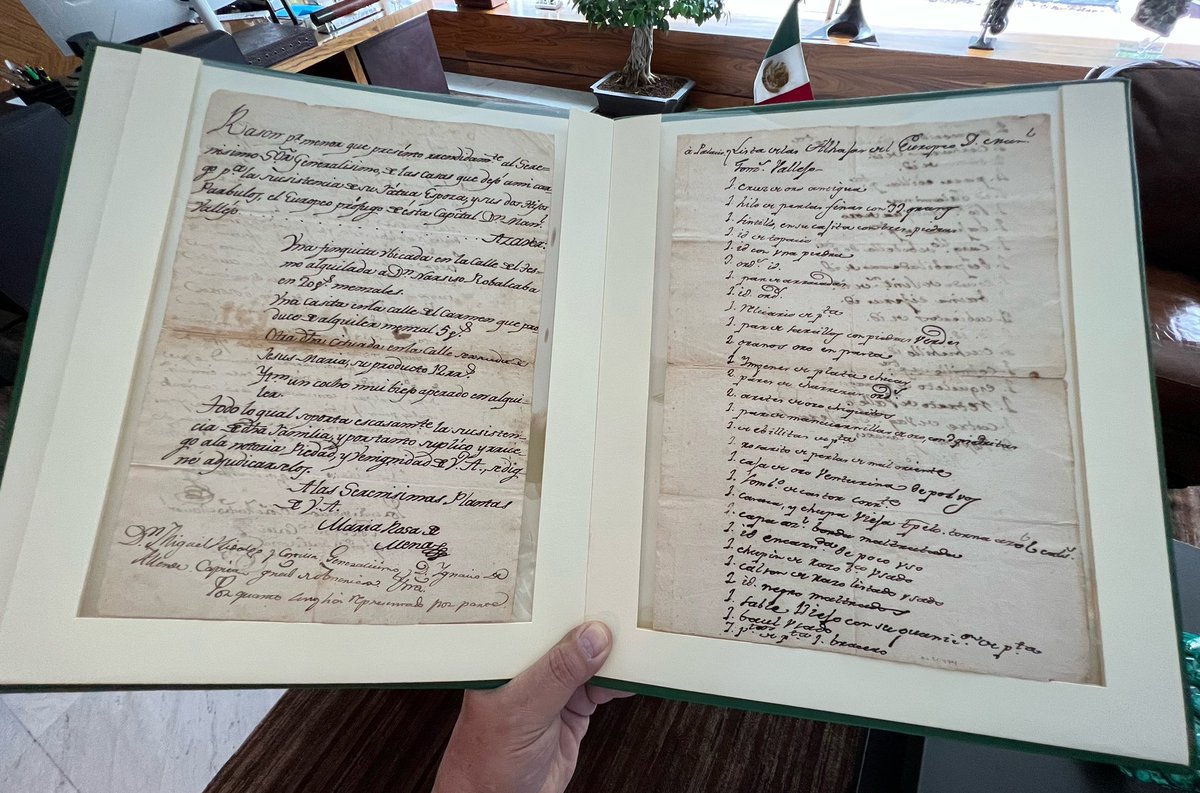 RicardoBSalinas's tweet photo. Hoy Jueves de #LascoleccionesdeRicardo voy a compartirles este manuscrito con la Firma de Miguel Hidalgo y Costilla y de Ignacio Allende 😌😎 para que se eduquen poquito 😜 https://t.co/nxz91zxPBq