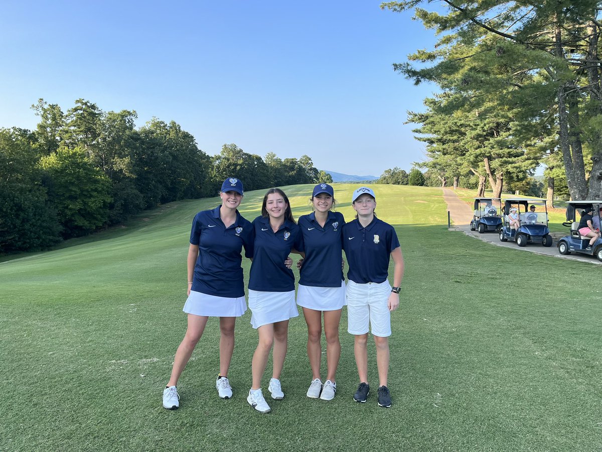 TC_womensgolf's tweet photo. Rams had a first place finish in a conference  at Marion Lakes Club today. Congratulations to FRESHMAN Izabel Keith for the individual medalist with a low score of 77, and to FRESHMAN Violet Northcott with her first ever eagle on #10. @WNCSports @AthleticsTcr @Chris_Womack https://t.co/gsrH1prtXq