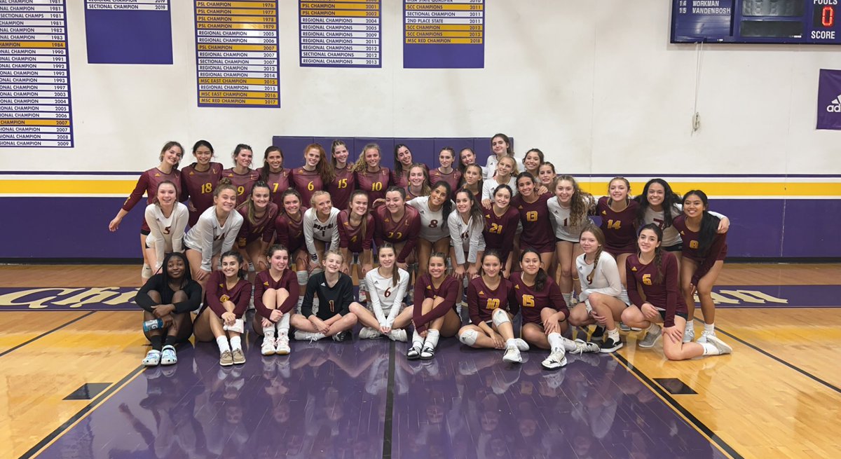 Success across the board for <a href="/MontiniVB/">MontiniVolleyball</a>🐴🏐💛Fresh: 25-5, 25–6, JV 24-26, 25-20, 25-15, VARSITY: 25-20, 25-20