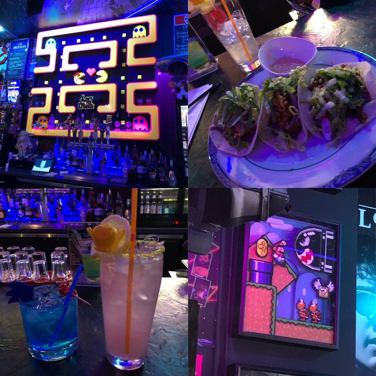 t3chkitty's tweet photo. Celebrated husbands birthday early at #TheLastLevel arcade! Had a good nerdy beverage, good food friends and some classic arcade games! 👾🎮😸
Happy Birthday Andrew! https://t.co/D7tIYA3N7s