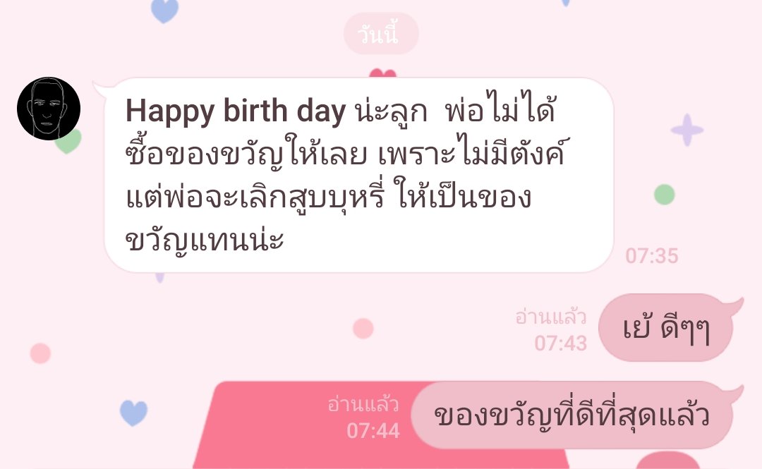 เป็นของขวัญที่รอมา24ปีเลยนะ 
ตอนเด็กๆจำได้ว่าเคยเดินประท้วงพ่อในบ้านด้วย 55555

สุขสันต์วันเกิดนะตัวเรา