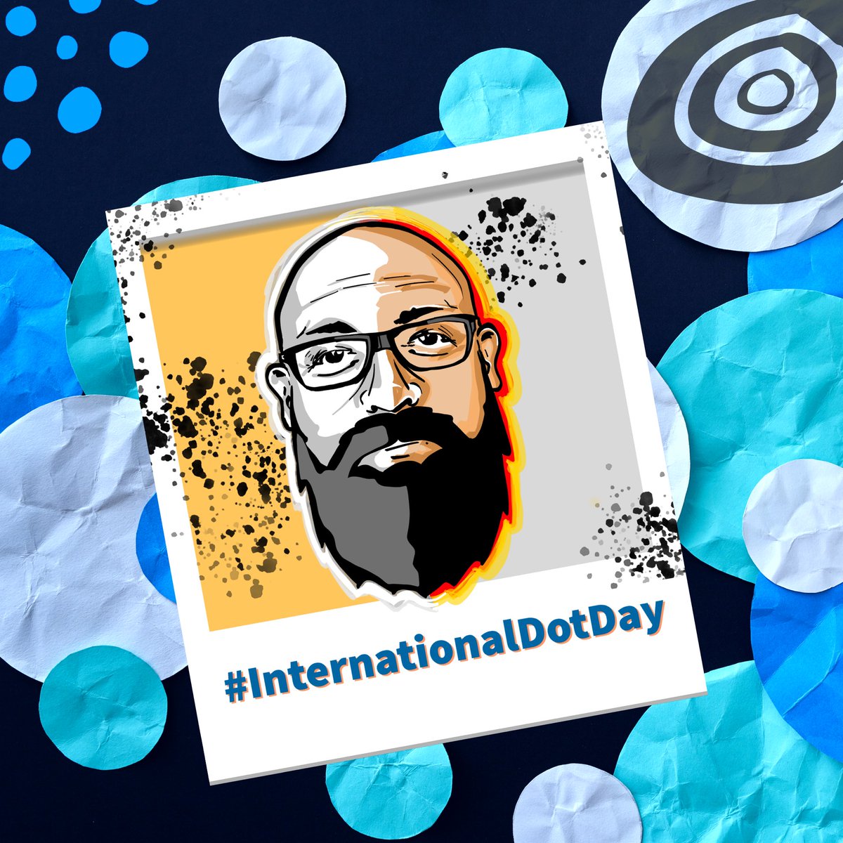 It’s #InternationalDotDay 

To celebrate, I used @ClaudioZavalaJr’s template in @AdobeExpress to customize and make my mark! 

Had tons of fun creating!!

@AdobeForEdu #adobeexpress #AdobeEduCreative