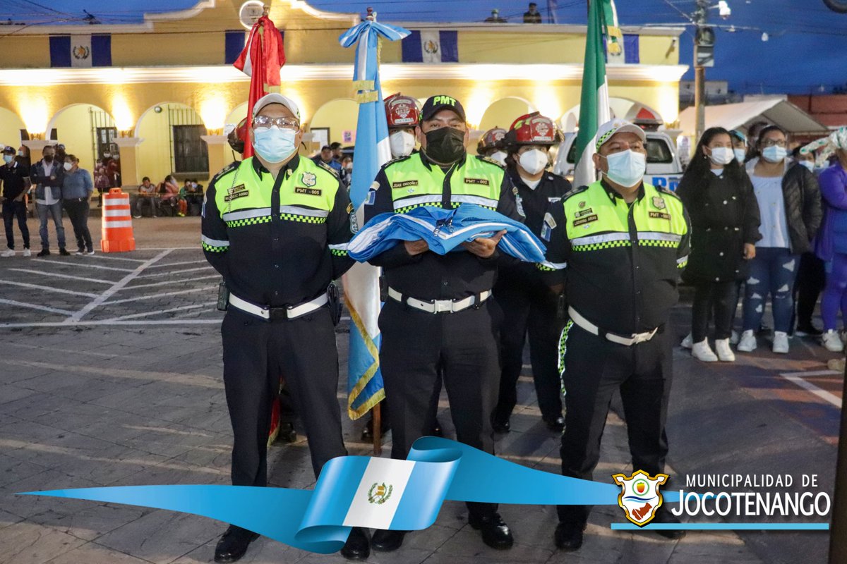 MJocotenango's tweet photo. CELEBRAMOS LA INDEPENDENCIA DE GUATEMALA.
El día de hoy se llevó a cabo el acto protocolario de Arriada del Pabellón Nacional por la Conmemoración de los 201 años de Independencia de nuestra querida Patria, acto que se llevó a cabo en la Plazuela de Jocotenango. https://t.co/GXA4viPf3I