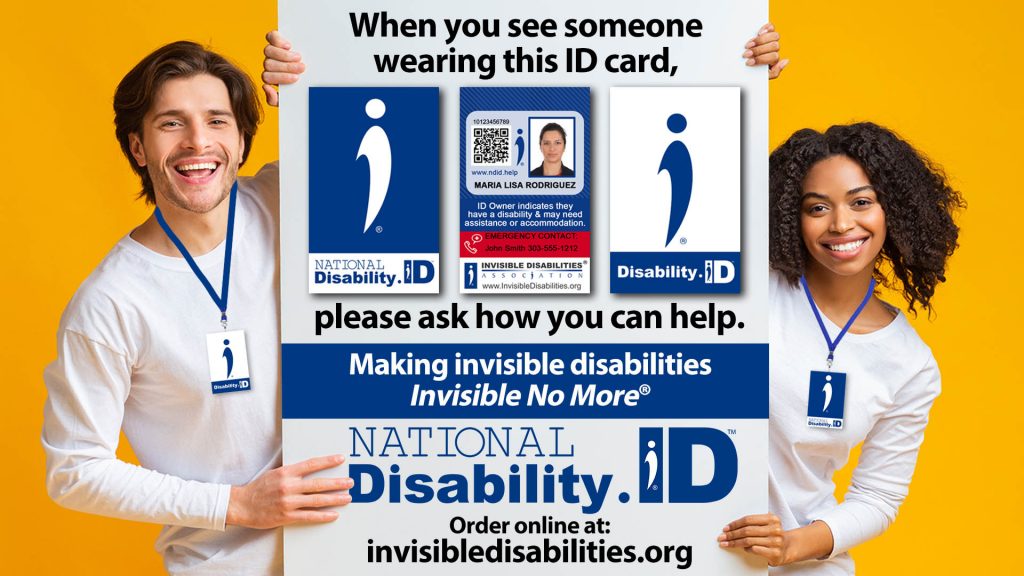 InvDisabilities's tweet photo. Personal ID's available through IDA! Photo ID with information about invisible disabilities and contact in case of emergency! Keep in your wallet or hang around your neck! https://t.co/QErZCtuYMj #ndid #invisibledisabilities #invisibleillness #disabilityid #hiddendisability https://t.co/7Y2Rg0J1jF
