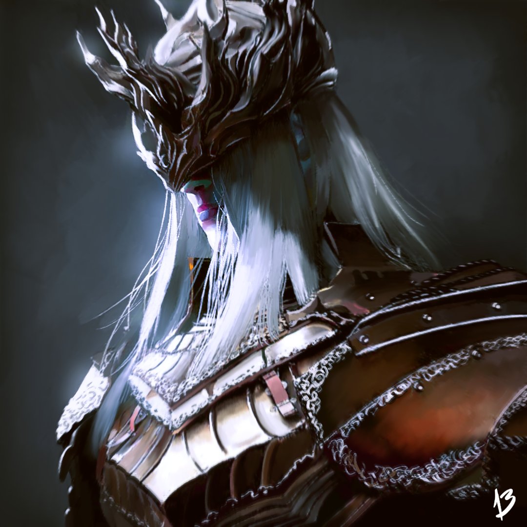 Lorian, Elder Prince

#study #daily #digitalart #sketchbook #digitalpainting #portrait #painting #sketch #doodle #artistsontwitter  #darksouls #darksouls3 #vacaroxa #sirptember