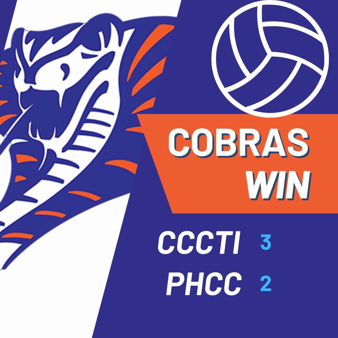 HISTORY!!! Volleyball wins 3-2 over Patrick & Henry for their first win! Cobras return home Saturday to face Rockingham at 11AM! #CobraNation