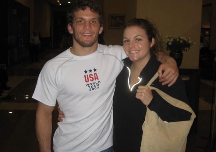 allysonschwab's tweet photo. In honor of the World Championships….throwing it back to 2007 in Baku. @schwabwrestling https://t.co/mgs3kEFU6M