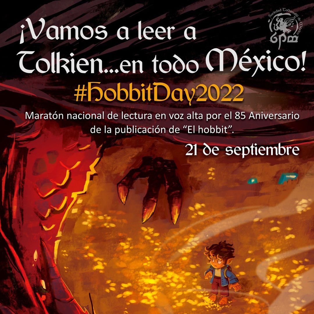 STolkiendiliMex's tweet photo. La Sociedad Tolkiendili de México A.C., el Fondo de Cultura Económica y The Anglo Library les invitan a participar en el maratón de lectura “Vamos a leer a Tolkien… en todo México” 🧵🪡👇🏻 https://t.co/uiFiEsY4vk