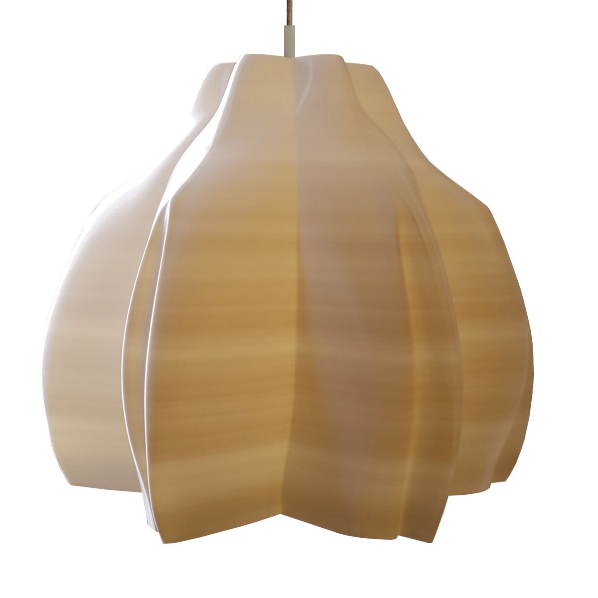 yolegmma's tweet photo. MARA-INCHI Ceiling Ecolamp. This lamp is part of a lighting collection inspired by the ancient seed Sacha Inchi. It was created with the software @adskFusion360 and 3Dprinted in bioplastic with @Trideo3D technology ♡ https://t.co/g6nmb4QoUE https://t.co/UHoysuCl2E