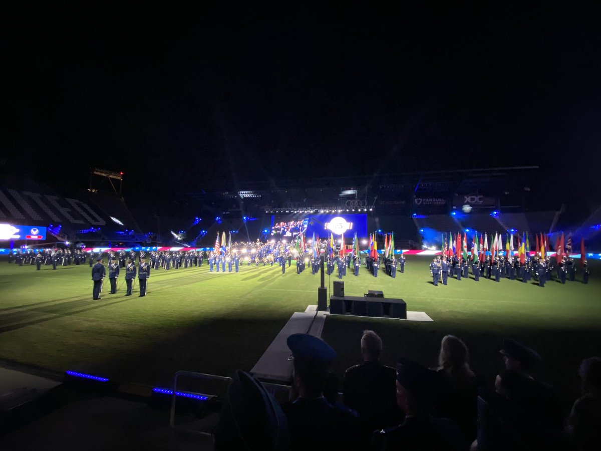 Great to be part of the 75th birthday celebration of the US Air Force, together with Air Chiefs and representatives of 49 countries. Airpower accellerated tremendously over these ‘just’ 75 years. Happy birthday USAF!