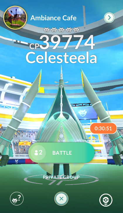 HooversBrodon's tweet photo. #celesteelaraid #pokemongo #Celesteela 1973 9176 9435 if you join the raid send me a gift so i know u got it lol https://t.co/Jkyp2OxcAY