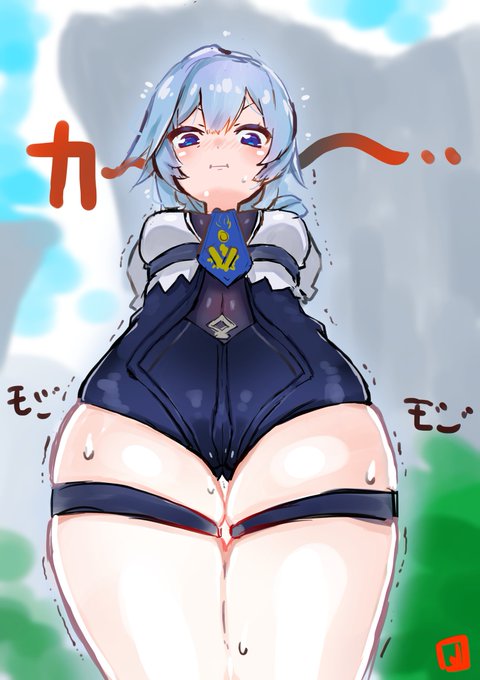 エウルアの太ももに顔面突っ込みたい 