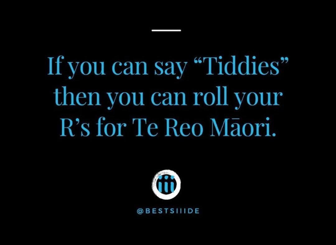 This is the best messaging I have ever seen around #TeReoMaori pronunciation!!

#tewikiotereomaori #MahuruMaori