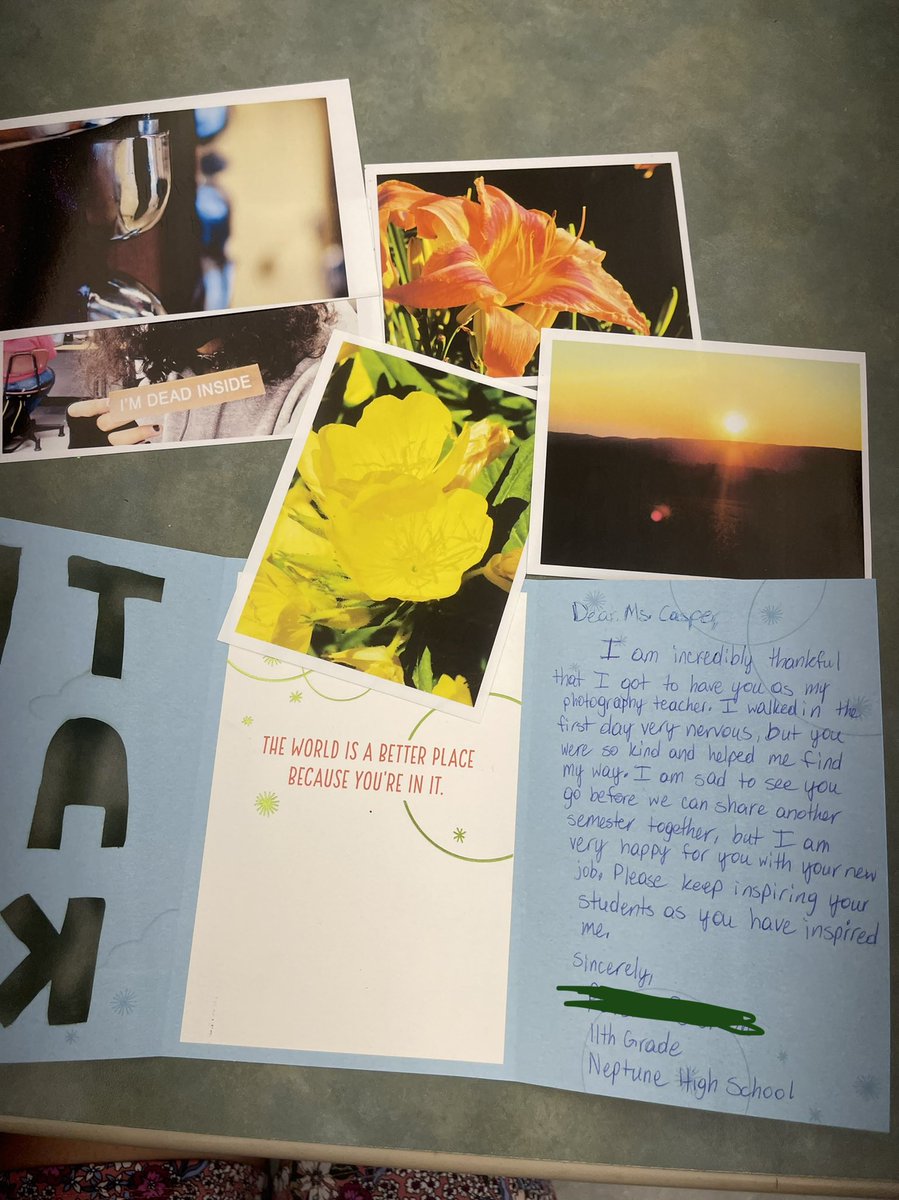 Today was my last day as a teacher in Neptune and words can’t express how much I’m going to miss these kids.