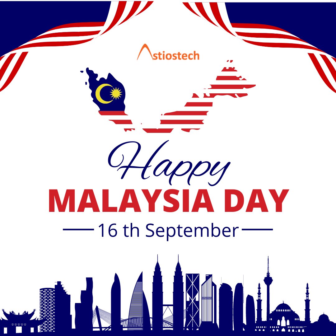 Astiostech's tweet photo. Happy Malaysia Day, sincerely from all of us at Astiostech https://t.co/W6vFP8DiQs