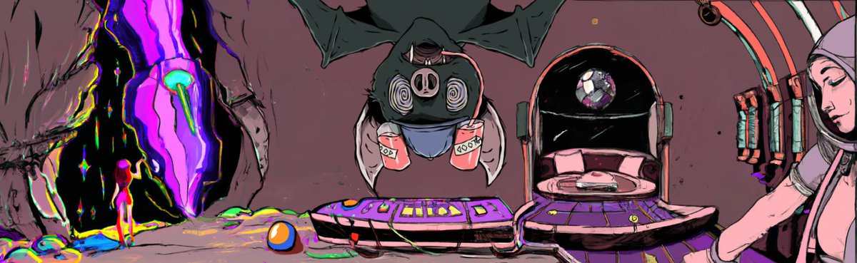 Yo, <a href="/Moon_Bats/">Moon Bats🩸</a> free minted three 🔥 NFTs from <a href="/Vexalyst/">Vexalyst</a> tonight. I have two free Bat hoodies delivering to my household on Monday. On top of this, <a href="/Arben/">uǝqɹɐ</a> blessed me with my forever Twitter banner earlier today. #HoldersAreTheUtility