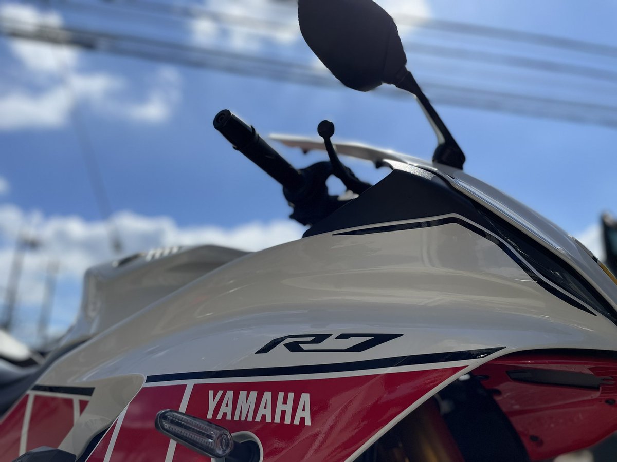 striker_jp's tweet photo. YZF-R7
最終調整、試乗確認完了!
とても良い感じのシフトフィーリングで乗るのが楽しいバイクです😄
まもなくご案内開始できます。
#yzfr7
#striker
#specialstepkit
#ストライカー
#スペシャルステップキット
#バックステップ https://t.co/bMJE18AujH