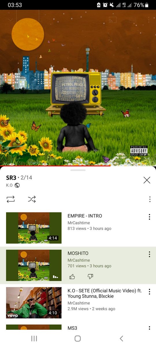 CdurraDaRuler_'s tweet photo. My Favorites So Far.
#Moshito, #Fezeka, #Piano, #HateLuv & #TheLight. You Went Hard @MrCashtime. This Issa Masterpiece, Asibonge🙌🏼❤.
#SR3🌇📺🌻🦋
#WelcomeToThePlanet🌍 https://t.co/AJRBxLFAi9
