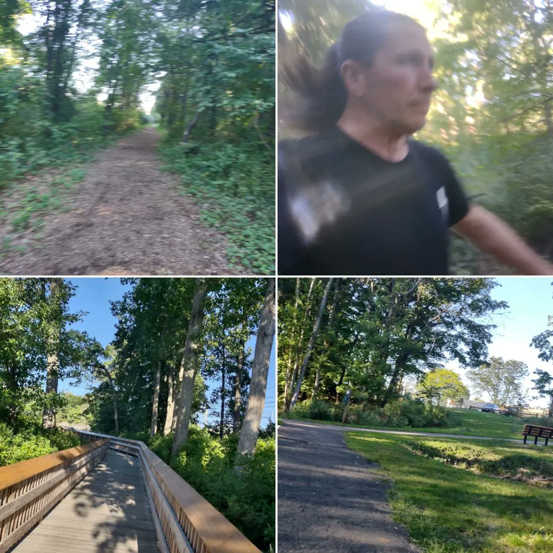 simonedgett's tweet photo. 2.23 on the loop I did 34.9 on three months ago. Still feels good. Beaver Brook Trails. https://t.co/0DwrzC0WNn
